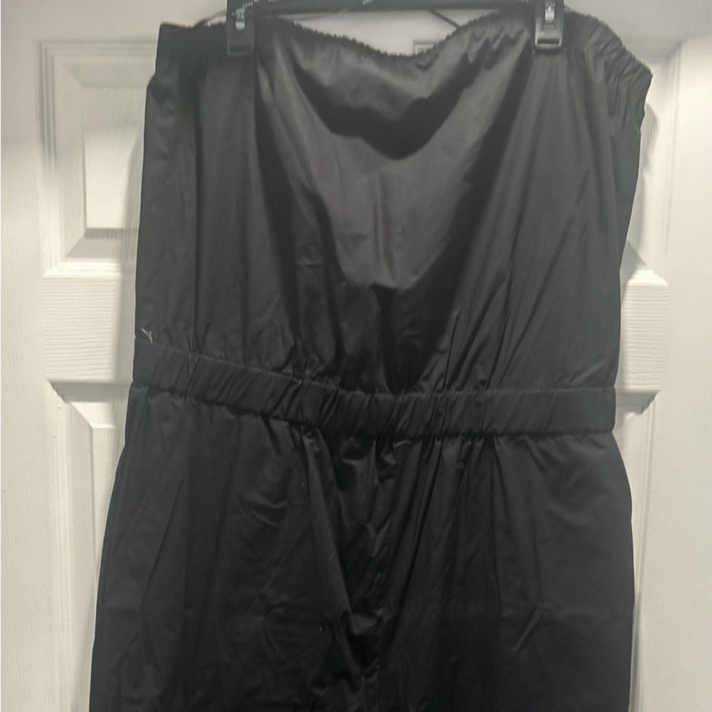 DKNY Black Sleeveless Jumpsuit